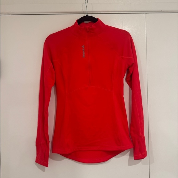 Reebok Jackets & Blazers - Reebok Speedwick Quarter Zip Running Top | Pink | Size Small